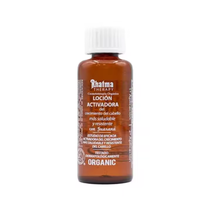RHATMA - Loción Activadora de Crecimiento del Cabello 30 ml, Preventivo y de Mantenimiento, con Guaraná, abello Saludable y Resistente, Aumenta Densidad, Groso y Fortaleza, Loción Anticaída de Cabello - 1