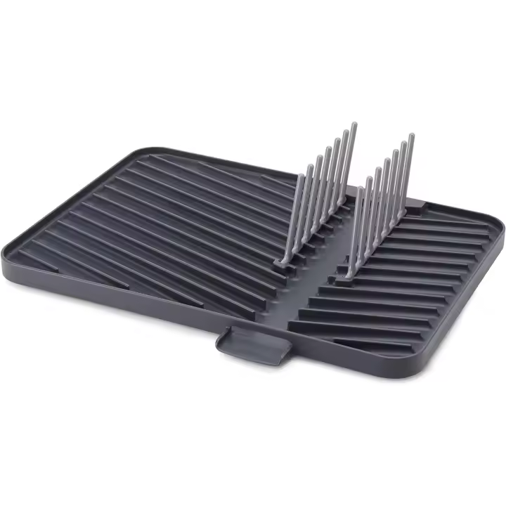 Estera de Drenaje de Pendiente de silicona para Cocina, Estera de secado de platos, Foreign antideslizante con revestitiento de Cocina - 1