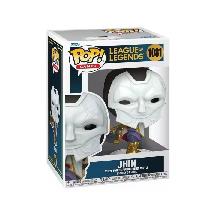 Funko Pop Games League Of Legends Figura Jhin Juguetes FUNKO - 1