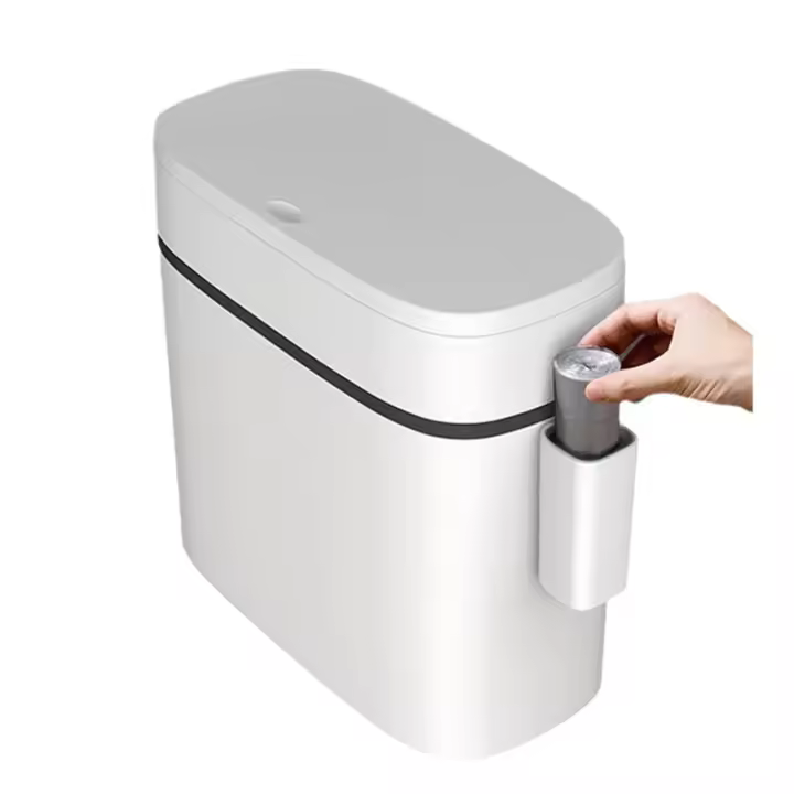 Basurero De Cocina Y Baño Con Almacenamiento Gran Capacidad Resistente Al Agua Estrecho Tipo De Presión Para El Hogar - 1