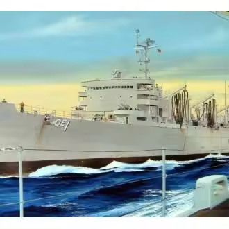 TROMPETER 05785 USS SACRAMENTO AOE Bote de Apoyo de Combate rápido 1/700 - 1