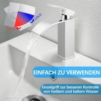 Grifo para lavabo en Cascada, Grifo para lavabo de baño, Grifo para lavabo de Baño de Maple inoxidable 304 - details 0