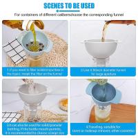 Juego De Funcales Multifuncionales De Plástico Para El Hogar Filtro De Aceite Repartidor De Aceite Accesorios De Cocina - details 3