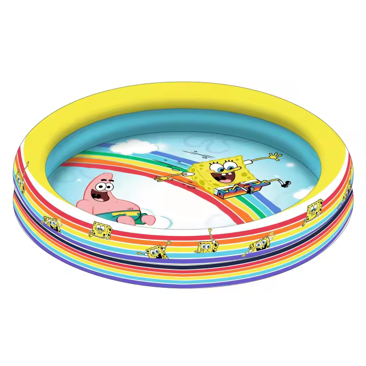 Piscina hinchable 110 cm, con diseños exclusivos de Bob Esponja (8300) - 1