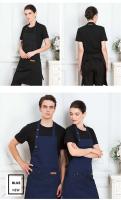 Delantal De Cocina Delgado Y Cómodo Para Mujer Y Hombre Delantal De Chef Para Barbacoa Restaurante Bar Tienda Salones De Belleza Estudios Uniforme - details 4