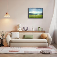 WAI 2 MARKET - Marco de Fotos Negro, Hecho de Madera MDF con Panel de Cristal - Elegante y Resistente, Ideal para Decoración del Hogar y Exposición de Recuerdos - Tamaños 9x13, 10x15, 13x18, 15x20, 18x24, 20x25, 20x30, 24x30, A3, A4 - Con Soporte de Pie - details 1