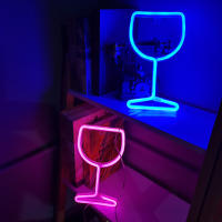 Luz De Noche LED Neon Abierto Para Decoración De Barra Pub Hotel Café Letras Luminosas Coloridas Para Ventana Forma Redonda Material ABS - details 13