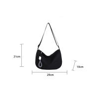 Bolso De Hombro Grande Para Mujer Estilo Deportivo Y Casual Con Correa Ajustable Y Cierre De Cremallera Bolsa De Oxford - details 0