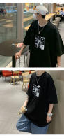 Camiseta De Hombre Grande Con Diseño De Gato Cartoon Kawaii Casual Manga Corta Cuello Redondo Material De Algodón Moda Primavera Verano Otoño - details 6