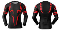 Camiseta De Compresión 3D Para Hombres Deporte Rápido Secado Tops De Gimnasio Fitness Camisetas De Base De Anime Rash Guard - details 11