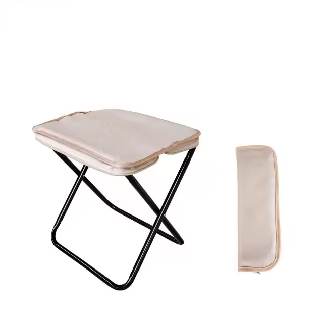 Silla de camping plegable, Silla plegable para almacenamiento de camping, adecuada para Exterior, Jardín, Playa, pesca, picnic, Viajes - 1