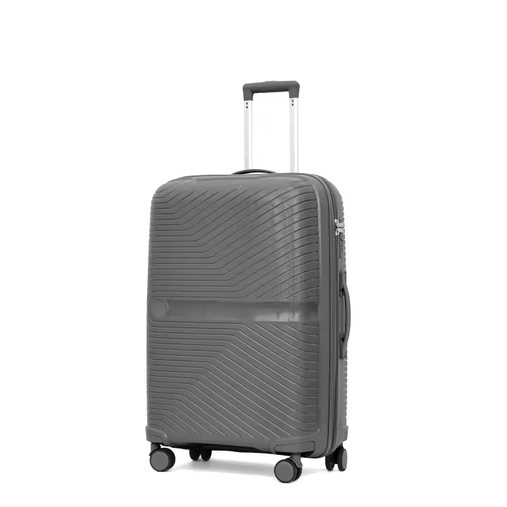 Maleta Grande 23kg 76*48*29 cm | Material POLIPROPILENO Ligero y Resistente | Cerradura Antirrobo de 3 Digitos | Ruedas Dobles Giratorias 360º y Desmontables | PP8809 - 1