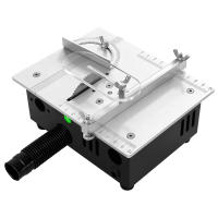 Sierra de Mesa Mini Eléctrica 63mm, Herramienta Portátil para Corte DIY Madera/PCB, Ideal Modelos Caseros y Torno, Segura y Precisa - details 0