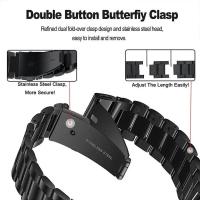 Correa De Reloj De Acero Inoxidable Para Garmin Fenix 6 6x 7 7x pro 5 5x plus 5s 6s 20/22/26mm Accesorios De Pulsera Metal Unisex - details 1