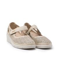 Zapatos casual mujer MY SOFT M208 ARENA MERCEDES VELCRO PICADA ARENA 35691 25V - details 0