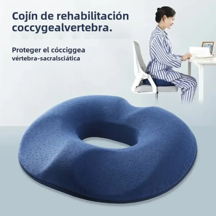 Almohadilla De Oficina De Memoria De Algodón Para Hombreras Y Caderas Postquirúrgicas Alivio Para Hemorroides Adecuada Para Hombres Y Mujeres - 1