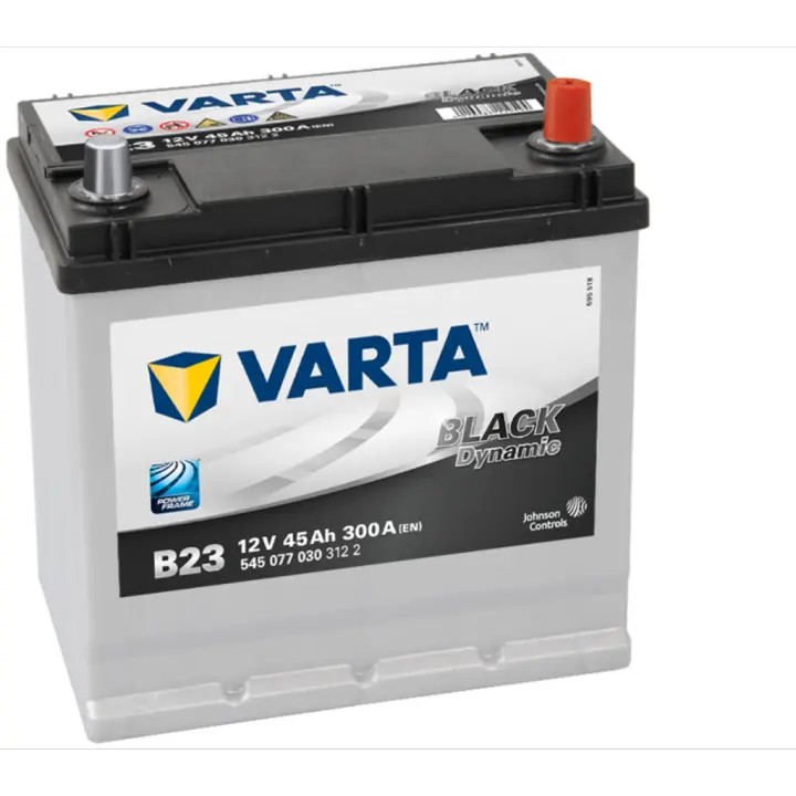 Batería de coche Varta B23 Black Dynamic. 12V - 45Ah/300A (EN) 545 077 030 312 2 Caja E2 - 1