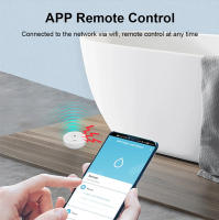 Detector De Fugas De Agua WiFi Tuya Con Alarma Sonora Inteligente 100dB Y Monitoreo En Tiempo Real Por APP Para Protección De Cocina Basamento Y Habitación De Lavandería - details 1