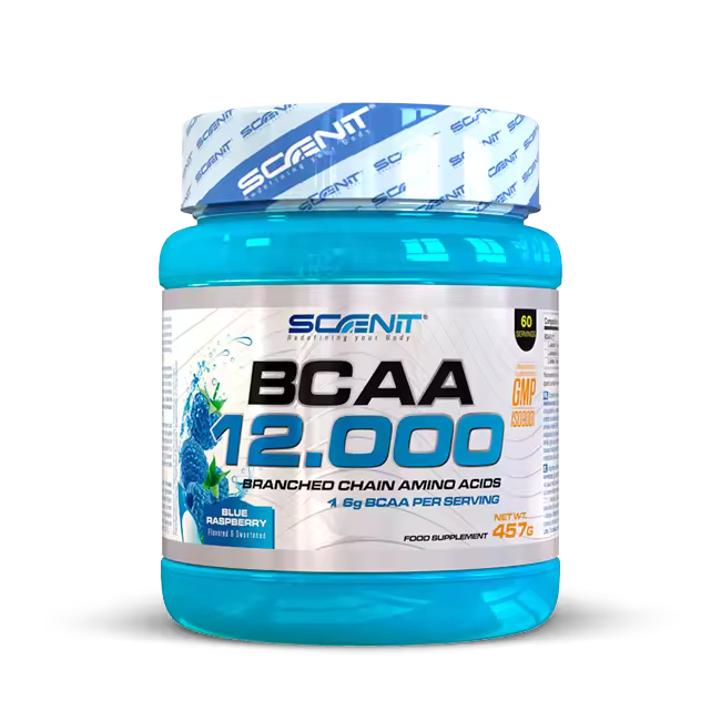 BCAA 12.000 - 457 g - BCAA, BCAA polvo - Aminoacidos BCAA - Aminoacidos ramificados BCAA - Aminoácidos BCAA, BCAA 2 1 1 - Aminoácidos ramificados en polvo - Leucina isoleucina valina - 1