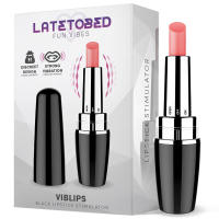 LATETOBED Viblips Estimulador Pintalabios Color Negro Juguetes sexuales Vibrador Consolador - details 0