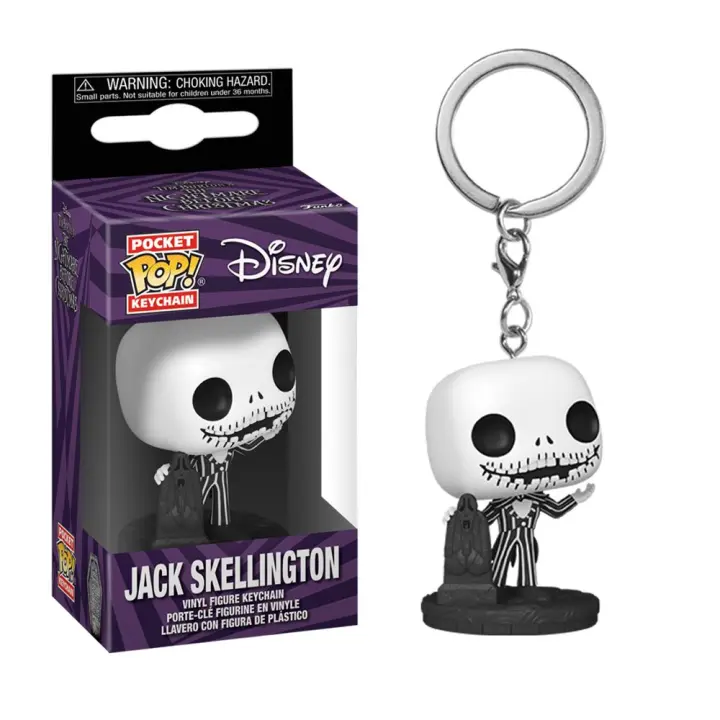 Funko Pocket Pop! Llavero: Pesadilla Antes de Navidad 30 Aniv. - Jack, 72316 - 1