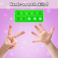 Juego De Matemáticas Con Marco De Diez Para Niños Juguetes Educativos De Silicona Para Preescolar Y Primaria En Clase - details 1