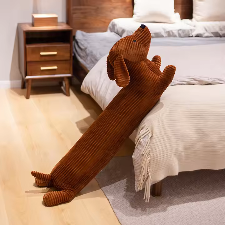 Cojín de sofá para el hogar con diseño de perro salchicha marrón, largo, Shiba Inu, Husky y zorro. - 1