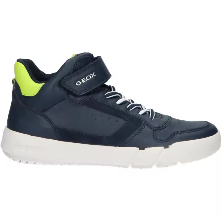 Deportivas de Niño geox J36GWA 05422 J HYROO BOY C0749 NAVY-LIME - 1
