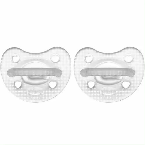 Chicco Chupete Pysioforma Sil Cristal 2-6M 2Unds - 1