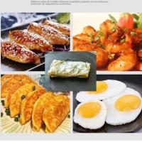 Sartén De Hierro Fundido 26cm No Apariados Antideslizantes Para Huevos Tortitas De Harina Carne a La Parrilla En Estufa Y Inducción Cocina - details 2