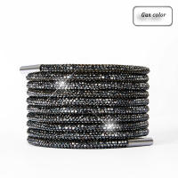 Cordones De Zapatillas De Lujo Con Diamantes Arco Iris Cordones Redondos Para Zapatos Y DIY Tamaños Variados 100/120/140/160CM - details 13