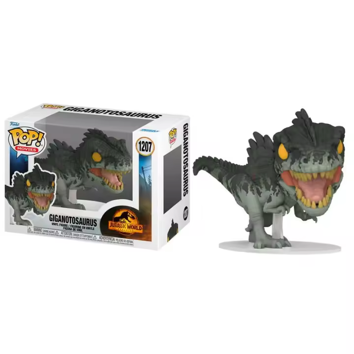 Figura Pop Jurassic World 3 Giganotosaurus-Figura de Vinilo Coleccionable - Idea de Regalo- Mercancia Oficial - Juguetes para Niños y Adultos - Movies Fans - Muñeco para Coleccionistas y Exposición - 1