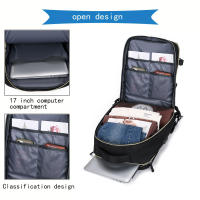 Mochila de viaje multifunción de gran capacidad, bolsa de equipaje USB, mochila escolar, bolsa de viaje de negocios - details 2