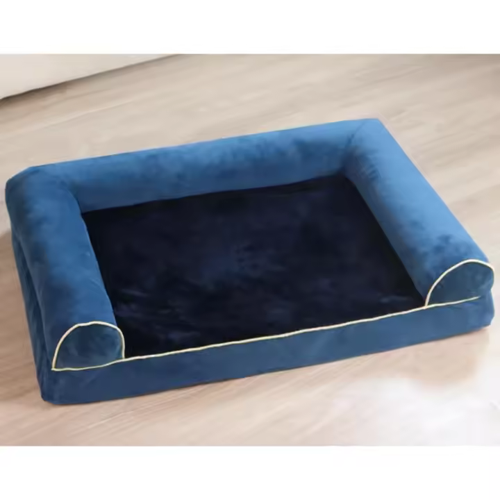 Cama para perros grandes, no mancha el pelo, fácil de limpiar, fondo antideslizante, sofá cama ortopédico para perros - 1