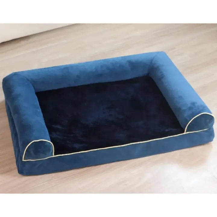 Cama para perros grandes, no mancha el pelo, fácil de limpiar, fondo antideslizante, sofá cama ortopédico para perros - 1
