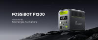 FOSSiBOT Estacion de Energia Portatil F1200, 1024Wh LiFePO4 Batería con 2 Salidas AC 1200W (2400W Pico)，0-80% en 49 Min, Estación de Energía Solar Para Camping, Viajes, Cortes de Electricidad - details 0
