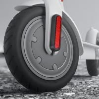 Cubierta de rueda reflectante para patinete eléctrico xiaomi carcasa protectora delantera y trasera, Reflector nocturno de seguridad - details 9