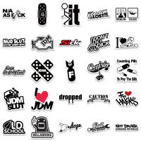 50PCS Pegatinas JDM Divertidas De Japón Vinilo Para Botella De Agua Portátil Patineta Y Móvil Adhesivos Para Niños Y Adultos - details 3