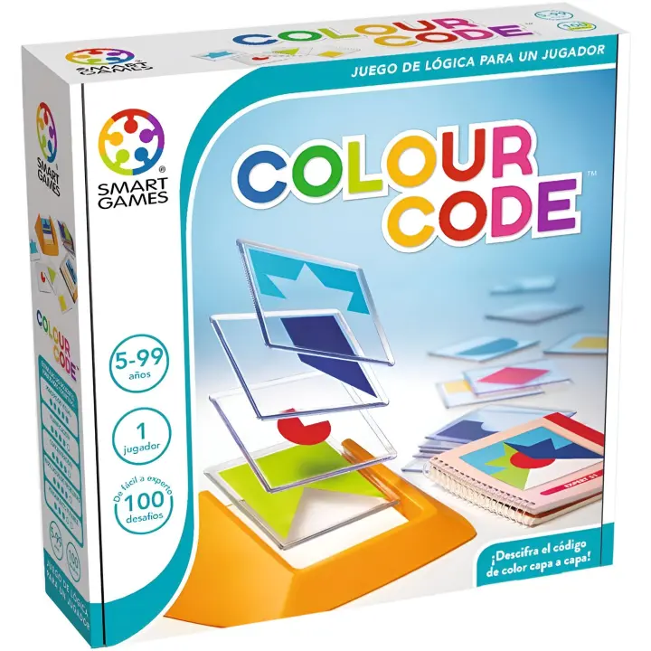 Smart Games - Color Code | Juegos Educativos Niños 5 Años O Más | Rompecabezas Niños | Juegos De Mesa Niños 5 Años O Más | Regalo Niño 5 Años - 1