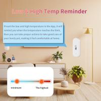 Sensor De Temperatura Y Humedad Inteligente WiFi Compatible Con Alexa Y Google Home Batería Incluida Seguridad Para El Hogar - details 3