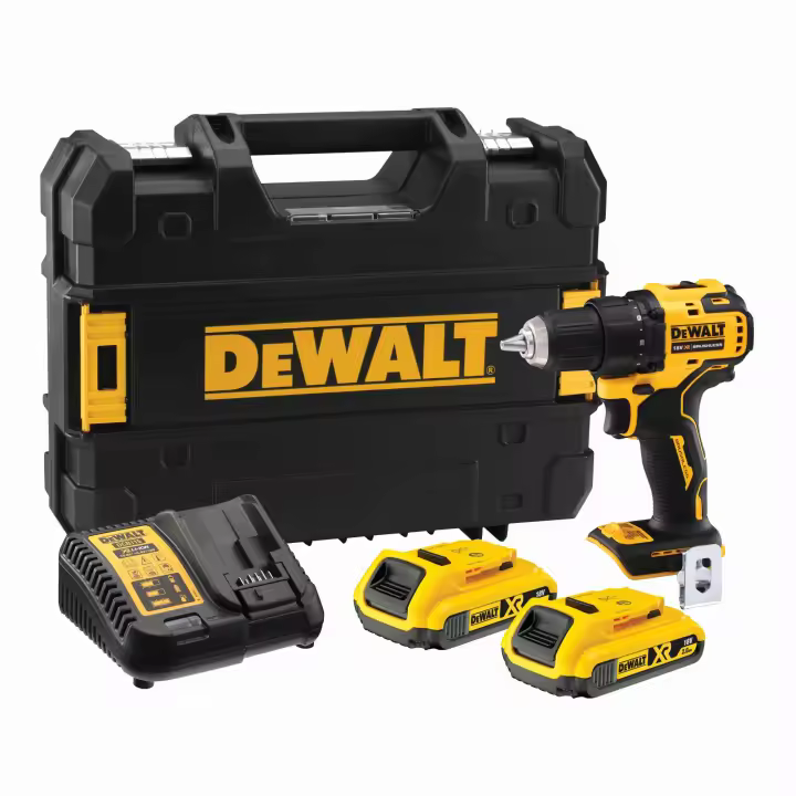 Dewalt DCD708D2T-QW - Taladro Atornillador sin escobillas 18V con 2 baterías Li-Ion 2,0Ah - 1