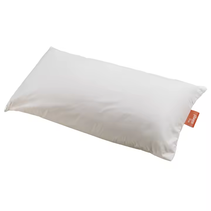 What The Sleep I Almohada sostenible Fibra I Firmeza Media-Alta, Alta transpirabilidad I Tejido y Fibra de Origen Reciclado I Hipoalergénica I Ideal Dormir de Lado y Cambio de Postura - 1