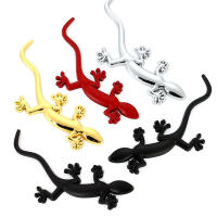 Emblema De Geckó 3D Universal Para Coche Adhesivo De Metal Creativo Logo Lagarto Para Puerta Trasera Y Ventanas Accesorios De Coche - details 2