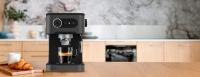 Cafetera express Cecotec Power Espresso 20 Pro para café espresso y cappuccino, con 20 bares presión y vaporizador orientable. Fácil control, depósito agua 1,5 Litros, superficie calienta tazas. No incluye la taza. - details 0
