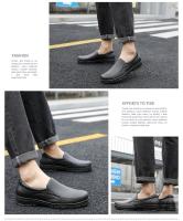 Botas De Lluvia Para Hombres Antideslizantes Impermeables Zapatos De Trabajo Resistentes Al Desgaste Para Verano Uso Casual Pesca En Cocina Y Lavado De Coche - details 7
