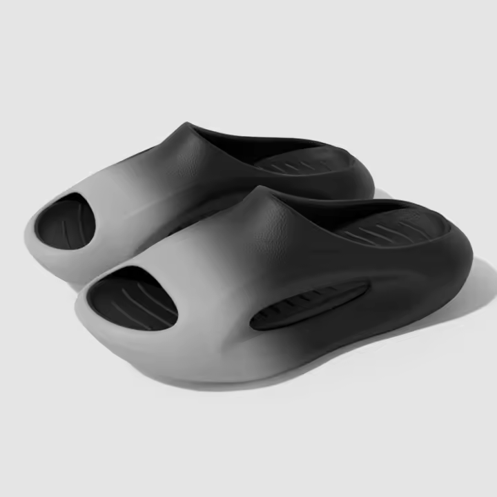 Zapatillas con degradado que dan sensación de muerte para hombre, deporte al aire libre de verano, sandalias de pareja de suela Gruesa de moda para hombre - 1