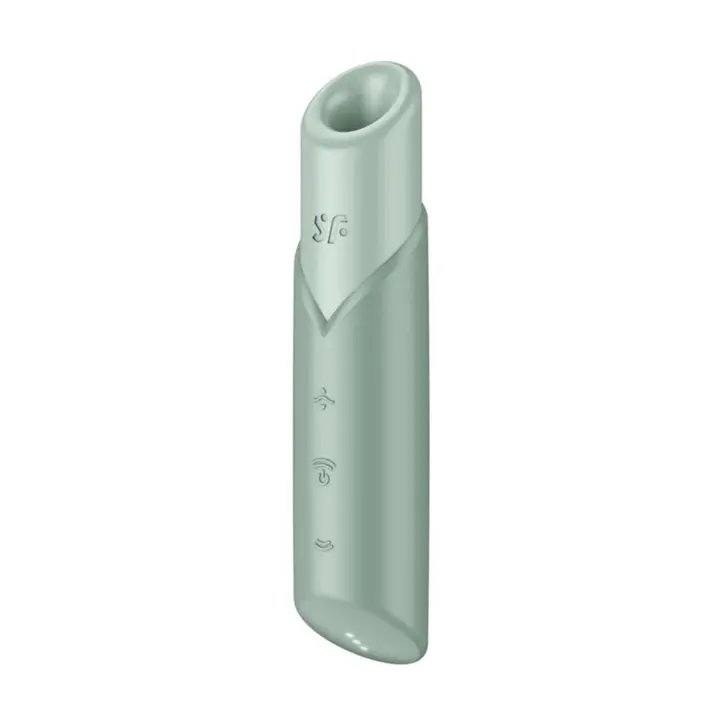 SATISFYER NAUGHTY KISS ESTIMULADOR DE CLITORIS VERDE 1UN - 1
