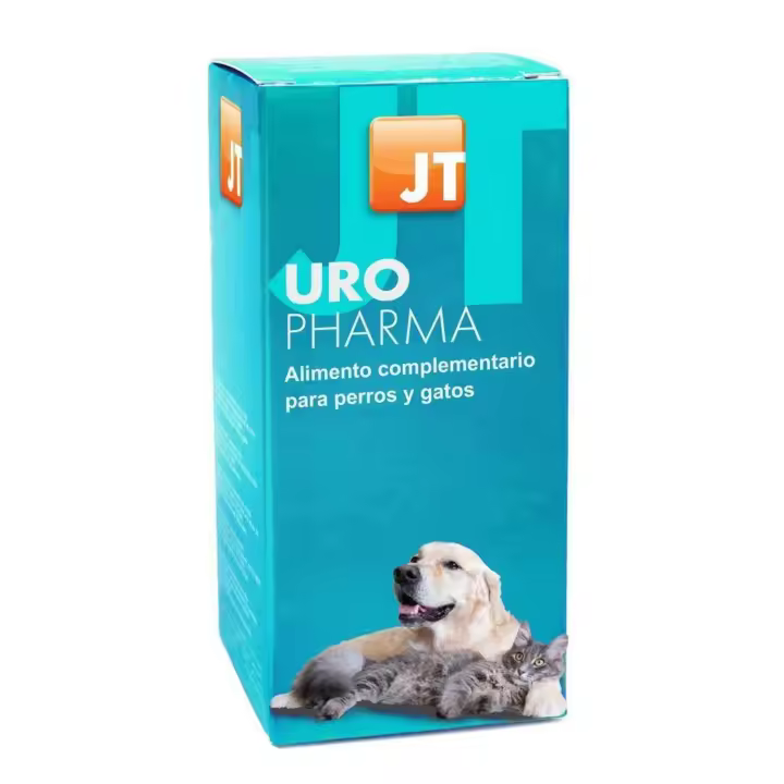 JT Uro Pharma para Perros y Gatos  Complementario Alimenticio para los Riñones - 1