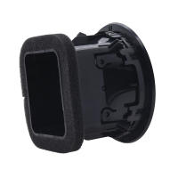 Cubierta De Ventilador De Aire A/C Para Opel ADAM CORSA D MK3 Vauxhall En Negro/Cromo Material Plástico Pieza Individual - details 39