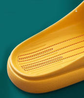 Pantuflas De Casa Suaves Para Parejas Verano Antideslizantes Para Baño Hombres Mujeres Sandalias Planas Color Sólido Hotel - details 8